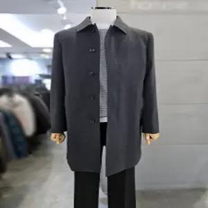 바쏘옴므 남자 트렌치 간절기 차콜그레이 라이너 맥코트 WSA5CC11