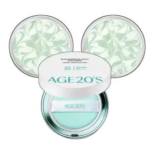 에이지투웨니스  선 에센스 팩트 카밍 리필 12.5g x 2개 + 케이스 세트