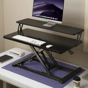 높이조절 테이블 책상 책상위 입식테이블 이동데스크 이동식 키높이 접이식