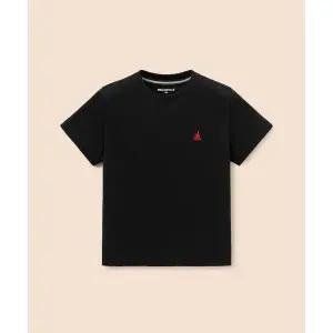 매장정품 빈폴 키즈 BEANPOLE KIDS 수피마 베이직 반소매 티셔츠 - 블랙 (BI6242UE15) BI6242UE15 179314