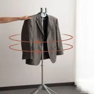 스탠드 다리미판 스탠딩 거치대 이동식 스팀 옷걸이형