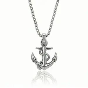 써지컬 앵카 복고풍 목걸이