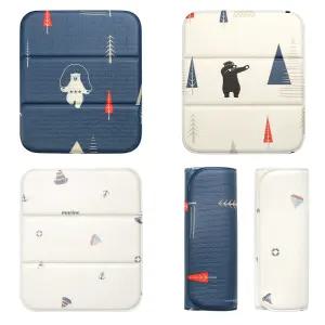 PVC 방수방석 등산 캠핑 휴대하기 좋은 3단 접이식 쿠션 매트