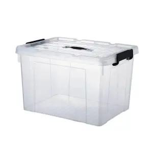 리빙박스 정리함 100리터 플라스틱 투명 수납 대형 대용량