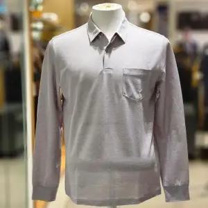 [트레몰로] TRBAL4SC321 카라넥 솔리드 포켓 긴팔티셔츠_P356097452