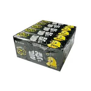 15개입 와우레몬맛X1곽 와우 와우풍선껌 풍선껌 블랙레몬껌