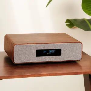 인비오 MW-1000CD CD플레이어 미니 오디오 블루투스 스피커 라디오