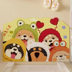 캐릭터 도어매트 현관문 워셔블 바닥 매트 카펫 실내용 커팅 가능