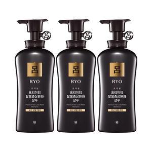 려 초의방 탈모증상케어 모근모발 샴푸 490ml, 3개