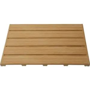 디럭스 오크무늬 발판 대 80x50cm 삼정크린마스터 변기 변기용 욕실 나무판 우드 주방 용품