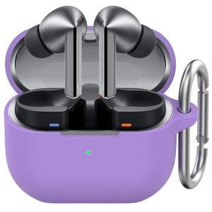 삼성 갤럭시 버즈 FE 2025 프로 호환되는 충격 방지 피부 보호 버즈3 아하스타일 케이스 시리즈 커버 전체 2024 실리콘 라벤더