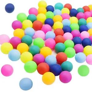 컬러풀 가벼운 탁구 연습공 다용도 활용 미니볼 훈련용 게임 무지 용품 물놀이 색깔 장볼