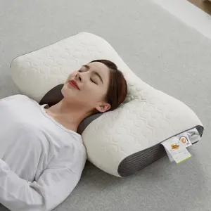 [유토피아]거북목 견인 경추 베개 라텍스 메모리폼 배게 베게 경추베개 경추배게 메모리폼베개 라텍스베개