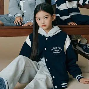 [스타필드 하남 스파오][키즈] 바시티 점퍼_SPJAE49KU1