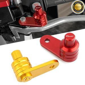 모토 주차 브레이크 스위치 레버 낙상을 방지하는 반자동 잠금 장치 BMW C400GT Gt X 용 오토바이 액세서리