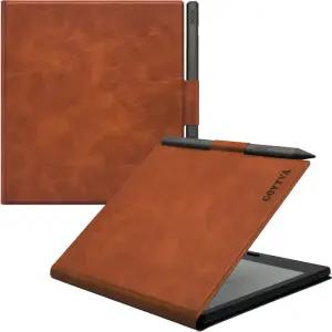 오닉스 BOOX 태블릿 Go Color 7 Gen II (2025년 출시) 자석 케이스 자동 절전/깨우기 커버 - 펜 홀더 잠금