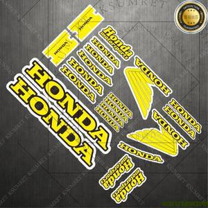 혼다 스티커 오토바이 데칼 반사 방수용 비닐