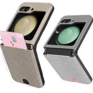 z플립 6 힌지 케이스 메탈 힌지 스마트폰 z플립 6 카드 케이스 보호