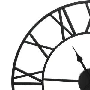 인테리어벽시계 로마숫자 50cm 무소음 거실시계 벽걸이시계 인테리어시계