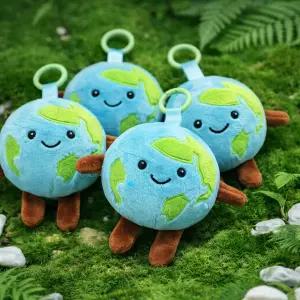 지구 캐릭터 키링 인형 가방 꾸미기 키홀더