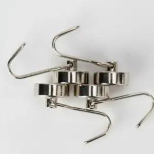 고리자석후크 20MM 현관키걸이 자동차키걸이 자석홀더 회전고리