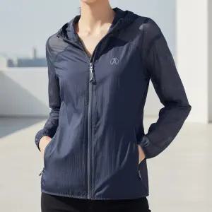 여성 경량 후드 바람막이 점퍼 간절기 여름 냉감 통기성 등산 조깅 자켓 MZ 마르조 메쉬 536