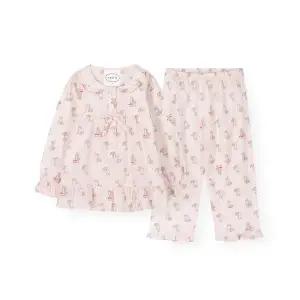 [오르시떼](대구신세계)여아동 H106 잉글리시쉽독 긴소매 파자마 세트