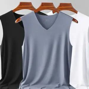 남성 심리스 런닝 기능성 노라인 이너웨어 남성 냉감 민소매 여름 슬림핏 쿨티 셔츠