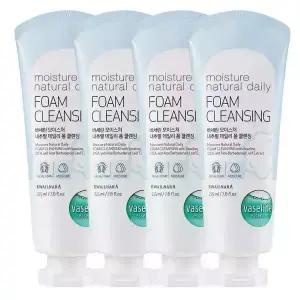 바세린 클렌징폼 225ml 4개 대용량