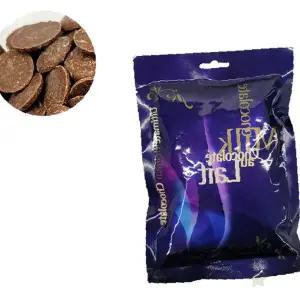 코팅 초콜릿 원료 동전 모양 밀크 초코 제과 제빵 베이킹 재료 디저트 만들기