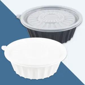 상품상세참조 냉면용기 소 400개세트 195파이 BU 탕용기 고강도 배달 음식 포장