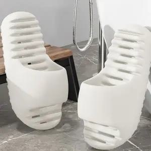 경량 욕실화 두꺼운 신혼부부 화장실 욕실 물빠짐 슬리퍼 미끄럼 방지 사무실 실내화 캐주얼 다용도 물놀이