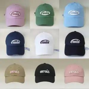 이미스 emis 모자 뉴로고 볼캡 네이비 베이지 그린 톤온톤 캡모자
