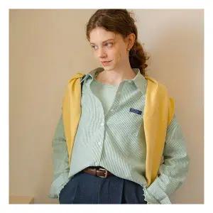 피그먼트 FREE/L 스트라이프포켓남방/셔츠 택가 59800원