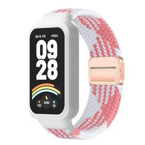 샤오미 밴드 9 액티브 액세서리용 나일론 시계줄 + 케이스, 스마트워치 교체용 스포츠 손목 밴드, 레드미