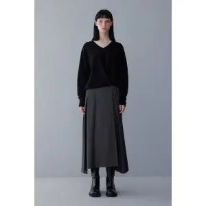 [VOV](타임스퀘어점패션관) 보브 애시메트릭 플리츠 스커트 7155435800