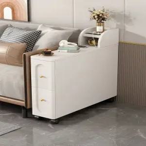 사이드 수납장 소파 틈새 서랍장 좁고긴 협탁 테이블 슬림