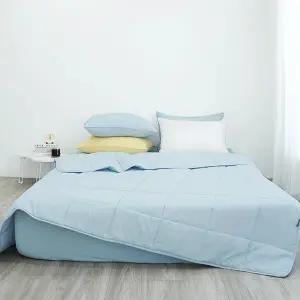 [사이즈균일가] 에어룸 고온워싱 먼지없는 차렵이불(간절기/사계절 선택)