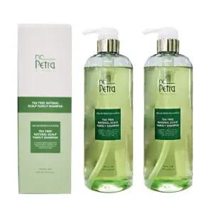 2set 엔씨페트라 티트리 내추럴 스켈프 패밀리 샴푸 1000ml 지성 탈모 두피 관리(유통기한임박 26년7월)