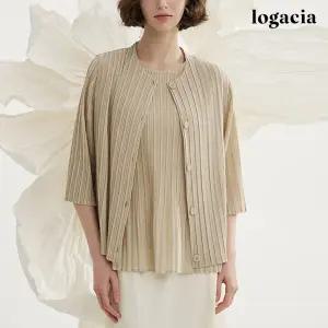 로가시아 25SS 플리츠 자켓+나시 세트