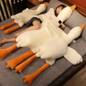 거위 바디필로우 50cm 침대나 소파에서 안고 자기 좋은 캐릭터 인형 숙면 꿀잠 자취방 인테리어