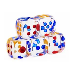 미니 아크릴 육면체 보드 게임 주사위 18mm M10617 주사위 윷놀이 계산기