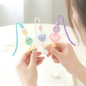 5인용 DIY 비즈 책갈피 만들기 파츠 믹스 세트 북마크 독서아이템 꾸미기 부자재 학교 단체 취미 체험 활동 봄이오나봄 키트