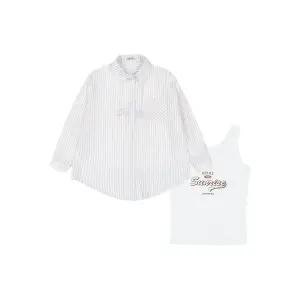 [레코브](신세계 사우스시티)(SET)스트라이프 셋업 남방(LC61F5NB521S)