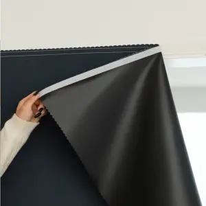 힘룸 편리한 무타공 찍찍이 커튼