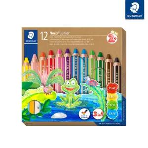 스테들러 노리스 주니어 어린이 점보색연필12색 세트 140 C12