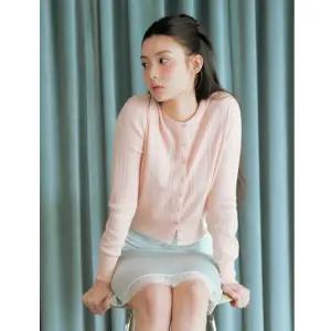 (스타필드 안성 로엠) 라운드넥 긴팔 가디건 RMCKG24R11