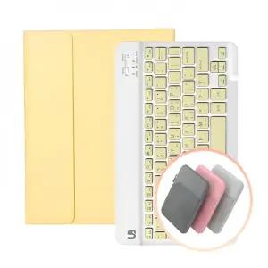 갤럭시탭A8 10.5 블루투스 사각 키보드 케이스+수납포켓 파우치