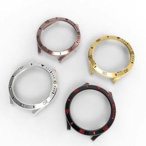 삼성 갤럭시 워치4 워치5용 도금 프레임 보호 케이스, 40MM/44MM/45MM 베젤, 삼성 워치4/워치5 커버