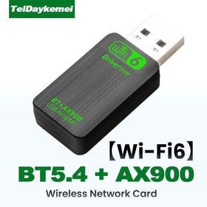 새로운 AX900 USB WiFi 동글 2in1 듀얼 어댑터 Bluetooth